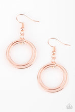 Load image into Gallery viewer, Paparazzi The Gleam Of My Dreams - Rose Gold - Earrings - $5 Jewelry With Ashley Swint