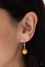 Load image into Gallery viewer, Paparazzi Vividly Vivid - Yellow - Necklace &amp; Earrings - $5 Jewelry With Ashley Swint