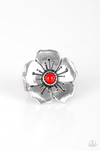 PAPARAZZI Boho Blossom - Red - $5 Jewelry with Ashley Swint