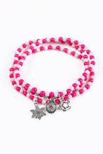 Load image into Gallery viewer, Paparazzi Rooftop Gardens - Pink Bracelet