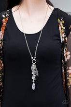 Load image into Gallery viewer, Paparazzi Hearts Content - Silver &quot;Always&quot; - Necklace &amp; Earrings - $5 Jewelry With Ashley Swint