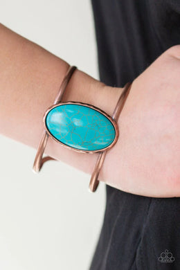 Paparazzi Desert Empress - Copper - Cuff Bracelet
