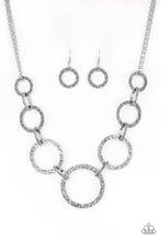 Load image into Gallery viewer, Paparazzi City Circus - Silver - Necklace &amp; Earrings