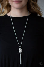 Load image into Gallery viewer, Paparazzi Elite Shine - White - Necklace &amp; Earrings - $5 Jewelry with Ashley Swint
