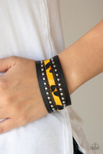 Load image into Gallery viewer, PAPARAZZI Born To Be WILDCAT - Yellow - $5 Jewelry with Ashley Swint