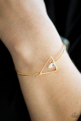 Gorgeously Giza - Gold - $5 Jewelry With Ashley Swint