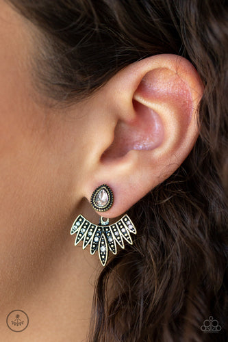 PAPARAZZI Wing Fling - Brass - $5 Jewelry with Ashley Swint