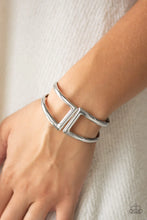 Load image into Gallery viewer, Paparazzi - Geo Glam - Silver - Bracelet