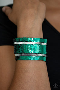 PAPARAZZI MERMAID Service - Green - $5 Jewelry with Ashley Swint