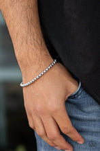 Load image into Gallery viewer, Paparazzi - Metro Marathon - Silver - Mens Bracelet
