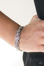 Load image into Gallery viewer, Paparazzi Get Your Shine On - Pink Rhinestones - Silver Bracelet - $5 Jewelry With Ashley Swint