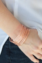 Load image into Gallery viewer, Paparazzi - HAUTE Wired - Copper - Bracelet