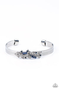 PRE-ORDER - Paparazzi A Chic Clique - Blue - Bracelet - $5 Jewelry with Ashley Swint