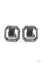 Load image into Gallery viewer, Paparazzi Act Your AGELESS - Black - Post Earrings - $5 Jewelry with Ashley Swint