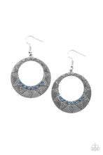 Load image into Gallery viewer, Paparazzi Adobe Dusk - Blue - Earrings - $5 Jewelry with Ashley Swint
