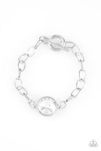Load image into Gallery viewer, PRE-ORDER - Paparazzi All Aglitter - White - Bracelet - $5 Jewelry with Ashley Swint