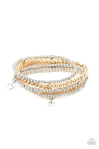 PRE-ORDER - Paparazzi American All-Star - Multi - Set of 5 Bracelets - $5 Jewelry with Ashley Swint
