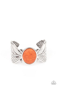 PRE-ORDER - Paparazzi Born to Soar - Orange Stone - Bracelet - $5 Jewelry with Ashley Swint
