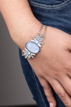 Load image into Gallery viewer, Paparazzi Brilliantly Boho - Blue - Bracelet - $5 Jewelry with Ashley Swint