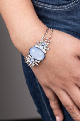 Paparazzi Brilliantly Boho - Blue - Bracelet - $5 Jewelry with Ashley Swint