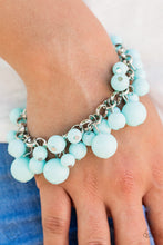 Load image into Gallery viewer, Paparazzi By A Show Of Hands - Blue Shell Beads - Bracelet - Trend Blend Fashion Fix Exclusive June 2019 - $5 Jewelry With Ashley Swint