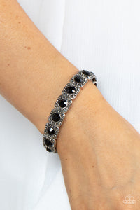Paparazzi Cache Commodity - Black - Bracelet - $5 Jewelry with Ashley Swint