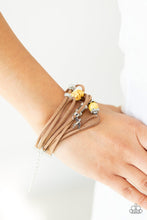 Load image into Gallery viewer, PRE-ORDER - Paparazzi Canyon Flight - Yellow - Bracelet - $5 Jewelry with Ashley Swint