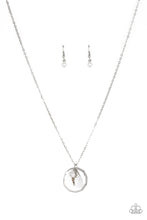 Load image into Gallery viewer, Paparazzi Coastal Couture - Silver - Shell - Necklace and matching Earrings - $5 Jewelry with Ashley Swint