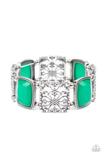 Load image into Gallery viewer, PRE-ORDER - Paparazzi Colorful Coronation - Green - Bracelet - $5 Jewelry with Ashley Swint