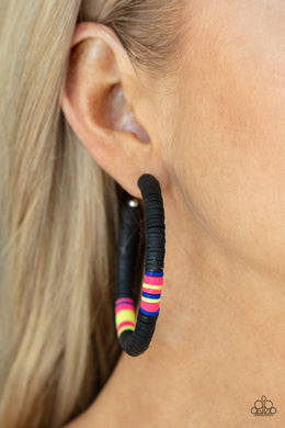 PAPARAZZI Colorfully Contagious - Black - $5 Jewelry with Ashley Swint