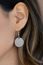 Load image into Gallery viewer, Paparazzi Confetti Confection - Blue - Acrylic Discs - Silver Chains - Necklace &amp; Earrings - $5 Jewelry with Ashley Swint