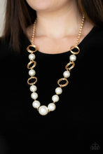 Load image into Gallery viewer, PRE-ORDER - Paparazzi COUNTESS Me In - Gold - Necklace &amp; Earrings - $5 Jewelry with Ashley Swint