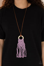 Load image into Gallery viewer, PAPARAZZI Crafty Couture - Purple - $5 Jewelry with Ashley Swint