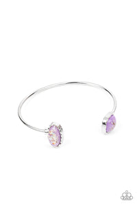 PRE-ORDER - Paparazzi Dont BEAD Jealous - Purple IRIDESCENT - Bracelet - $5 Jewelry with Ashley Swint
