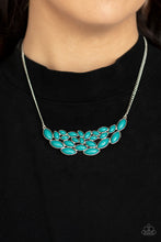 Load image into Gallery viewer, PRE-ORDER - Paparazzi Eden Escape - Blue - Necklace &amp; Earrings - $5 Jewelry with Ashley Swint