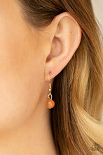 Load image into Gallery viewer, PRE-ORDER - Paparazzi Elemental Elegance - Orange - Necklace &amp; Earrings - $5 Jewelry with Ashley Swint