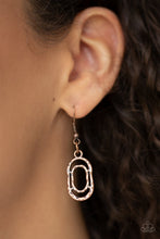 Load image into Gallery viewer, Paparazzi Empress Impressions - Copper - Hammered Rings - Necklace &amp; Earrings - $5 Jewelry With Ashley Swint