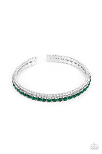 PRE-ORDER - Paparazzi Fairytale Sparkle - Green - Bracelet - $5 Jewelry with Ashley Swint