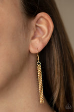 Load image into Gallery viewer, Paparazzi Fanned Out Fashion - Gold - Necklace &amp; Earrings - $5 Jewelry with Ashley Swint