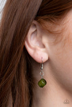 Load image into Gallery viewer, Paparazzi Feather Flair - Green - Necklace &amp; Earrings - $5 Jewelry with Ashley Swint