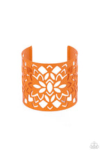 Load image into Gallery viewer, Paparazzi Hacienda Hotspot - Orange - Cuff Bracelet - $5 Jewelry with Ashley Swint