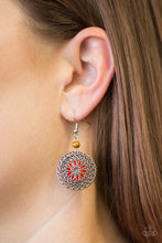 Load image into Gallery viewer, Paparazzi Honolulu Harmony - Red - Earrings - $5 Jewelry With Ashley Swint