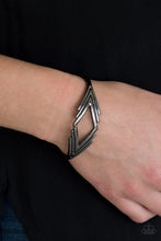 Load image into Gallery viewer, Paparazzi In Total De-NILE - Black - Cuff Bracelet - $5 Jewelry with Ashley Swint