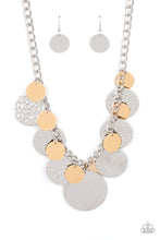Load image into Gallery viewer, Paparazzi Industrial Grade Glamour - Silver -  Necklace &amp; Earrings