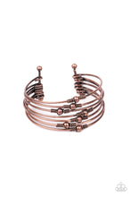 Load image into Gallery viewer, PRE-ORDER - Paparazzi Industrial Intricacies - Copper - Bracelet - $5 Jewelry with Ashley Swint
