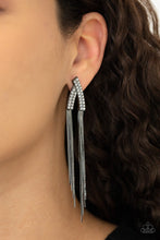 Load image into Gallery viewer, PRE-ORDER - Paparazzi It Takes Two To TASSEL - Black - Earrings - $5 Jewelry with Ashley Swint