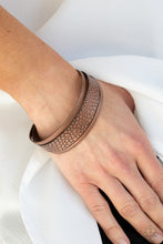 Load image into Gallery viewer, Paparazzi Jungle Jingle - Copper - Cuff Bracelet - $5 Jewelry with Ashley Swint