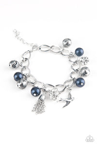PRE-ORDER - Paparazzi Lady Love Dove - Blue - Bracelet - $5 Jewelry with Ashley Swint