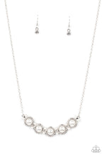 Load image into Gallery viewer, PRE-ORDER - Paparazzi Life of The Wedding Party - White Pearls - Necklace &amp; Earrings - $5 Jewelry with Ashley Swint