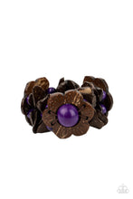 Load image into Gallery viewer, PRE-ORDER - Paparazzi Mediterranean Mangrove - Purple - Bracelet - $5 Jewelry with Ashley Swint